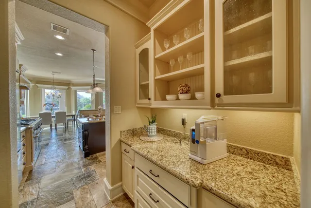 a room with gym equipment