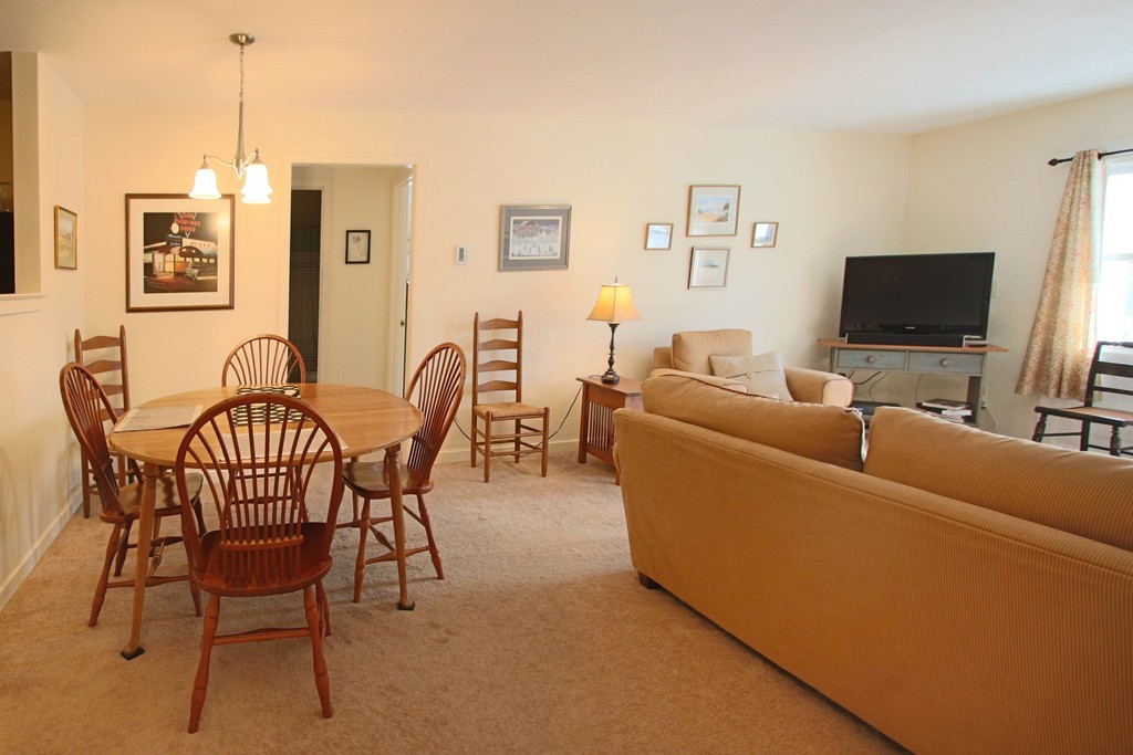 46 Evergreen Road, Unit 209 Northampton, MA 01053 - Photo 4 of 12 a living room with furniture and a flat screen tv