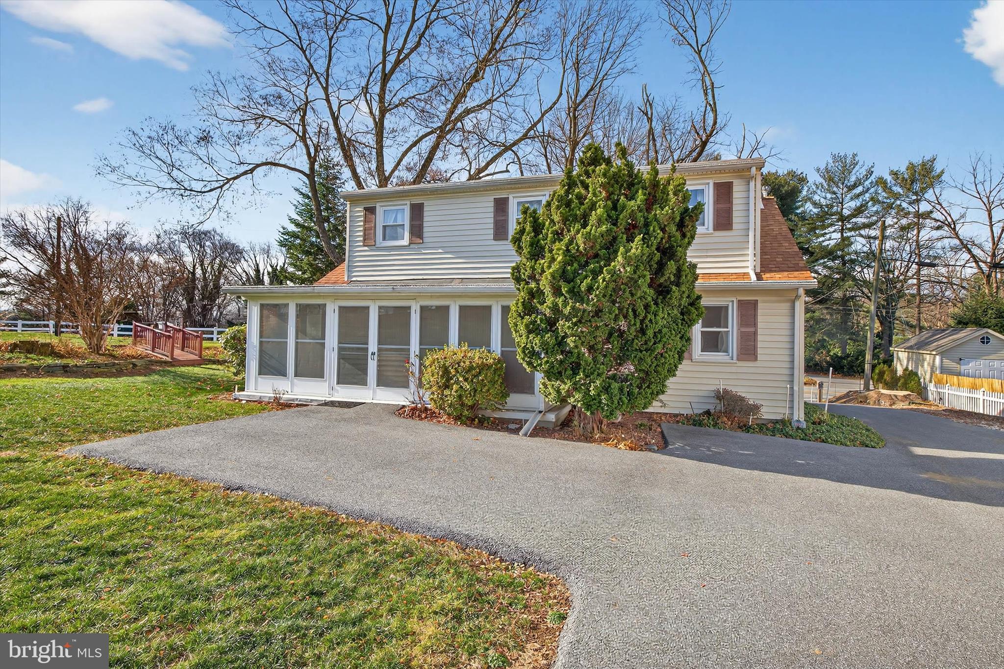 319 Druid Hill Road Mountville, PA 17554 - Photo 37 of 62 front view of a house with a garden