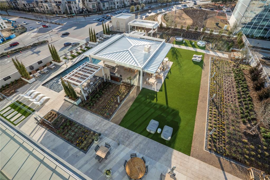 7901 Windrose Avenue, Unit 2104 Plano, TX 75024 - Photo 13 of 39 an aerial view of a house with outdoor space