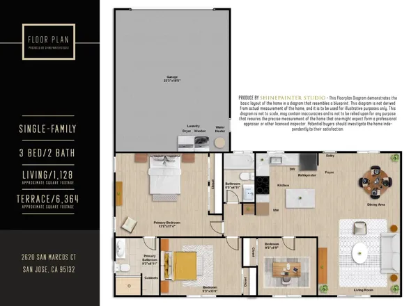 $1,470,000 | San Marcos Court, San Jose, CA 95132