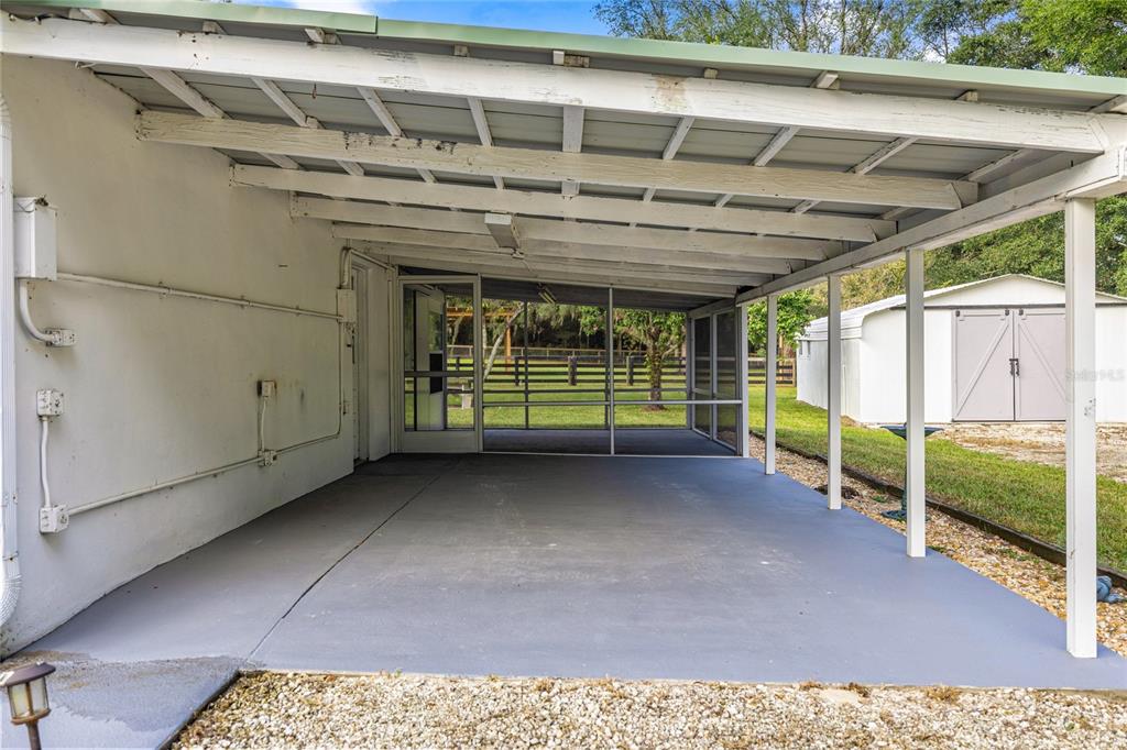 10245 Southwest 105th Street Ocala, FL 34481 - Photo 46 of 83 a view of a room with wooden walls