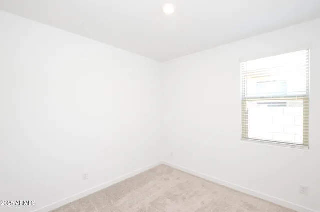 a view of a small space with window