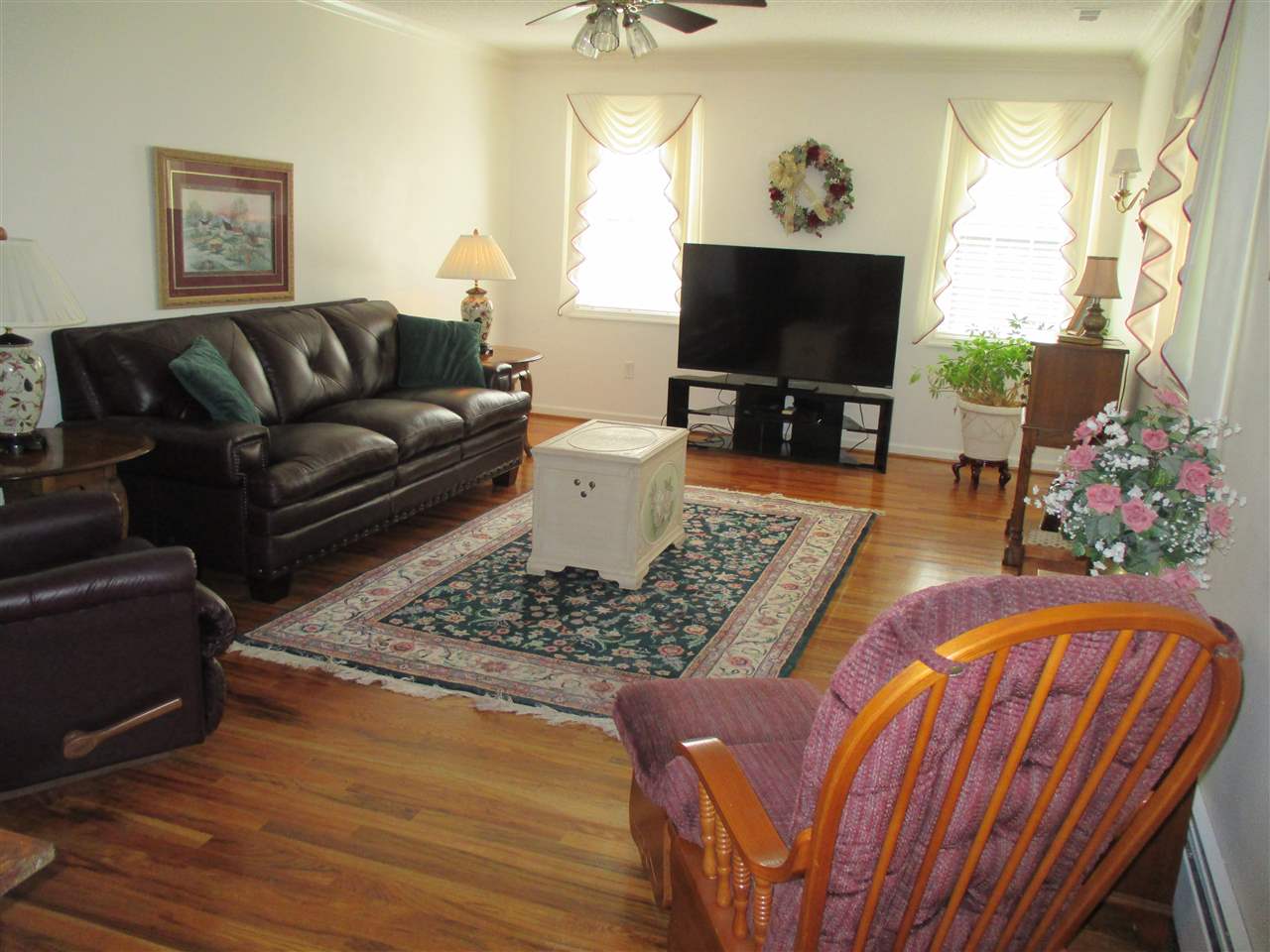 1220 Pinehurst Road Staunton, VA 24401 - Photo 9 of 24 a living room with furniture and a flat screen tv