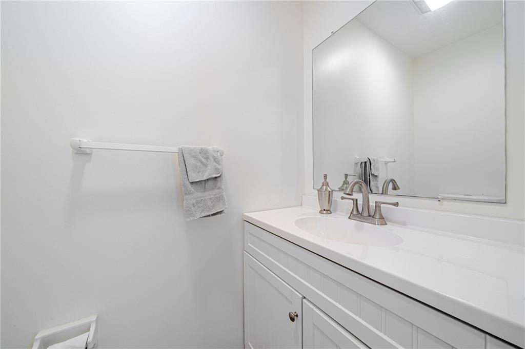 820 Mt Pleasant Road Greensburg, PA 15601 - Photo 23 of 30 a bathroom with a sink and a mirror