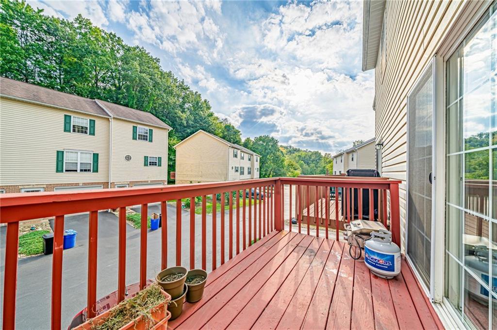 820 Mt Pleasant Road Greensburg, PA 15601 - Photo 26 of 30 a view of a two chairs on the roof deck
