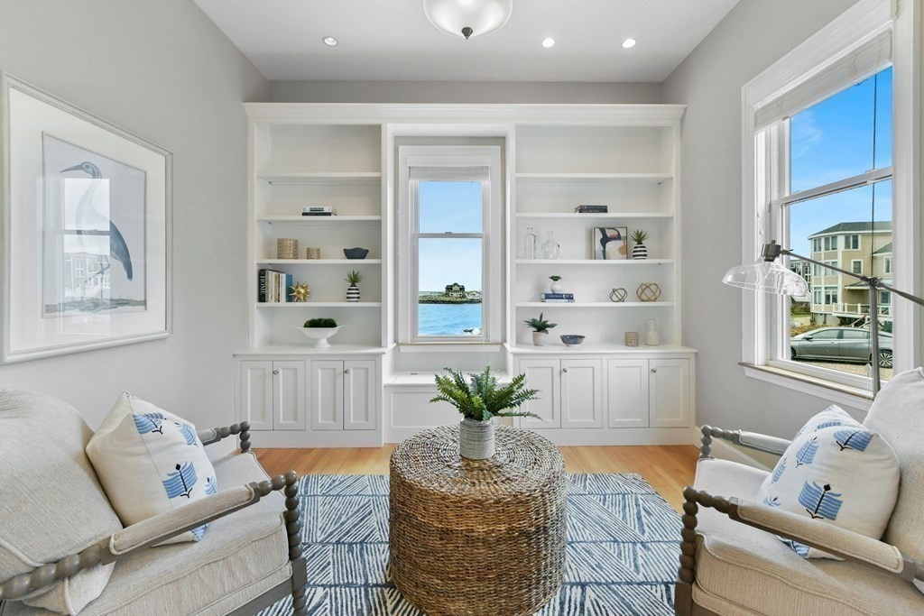 16 Burr Road Hull, MA 02045 - Photo 8 of 25 a living room with furniture and wooden floor