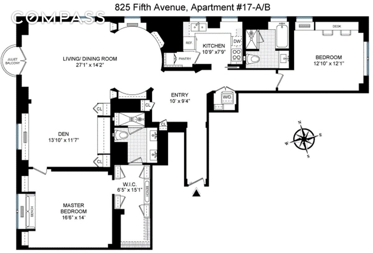 825 Fifth Avenue 17-AB Upper East Side New York NY 10065