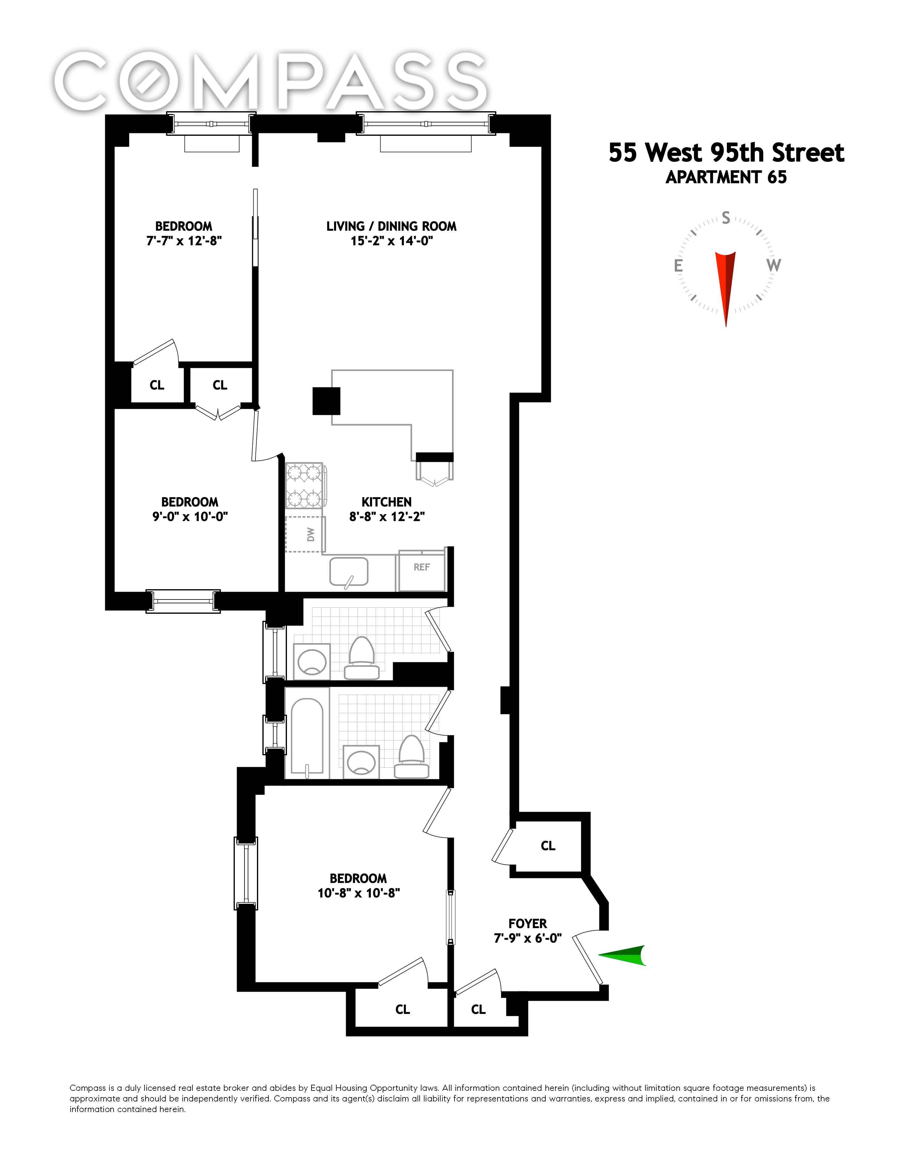 55 West 95th Street 65 Upper West Side New York NY 10025