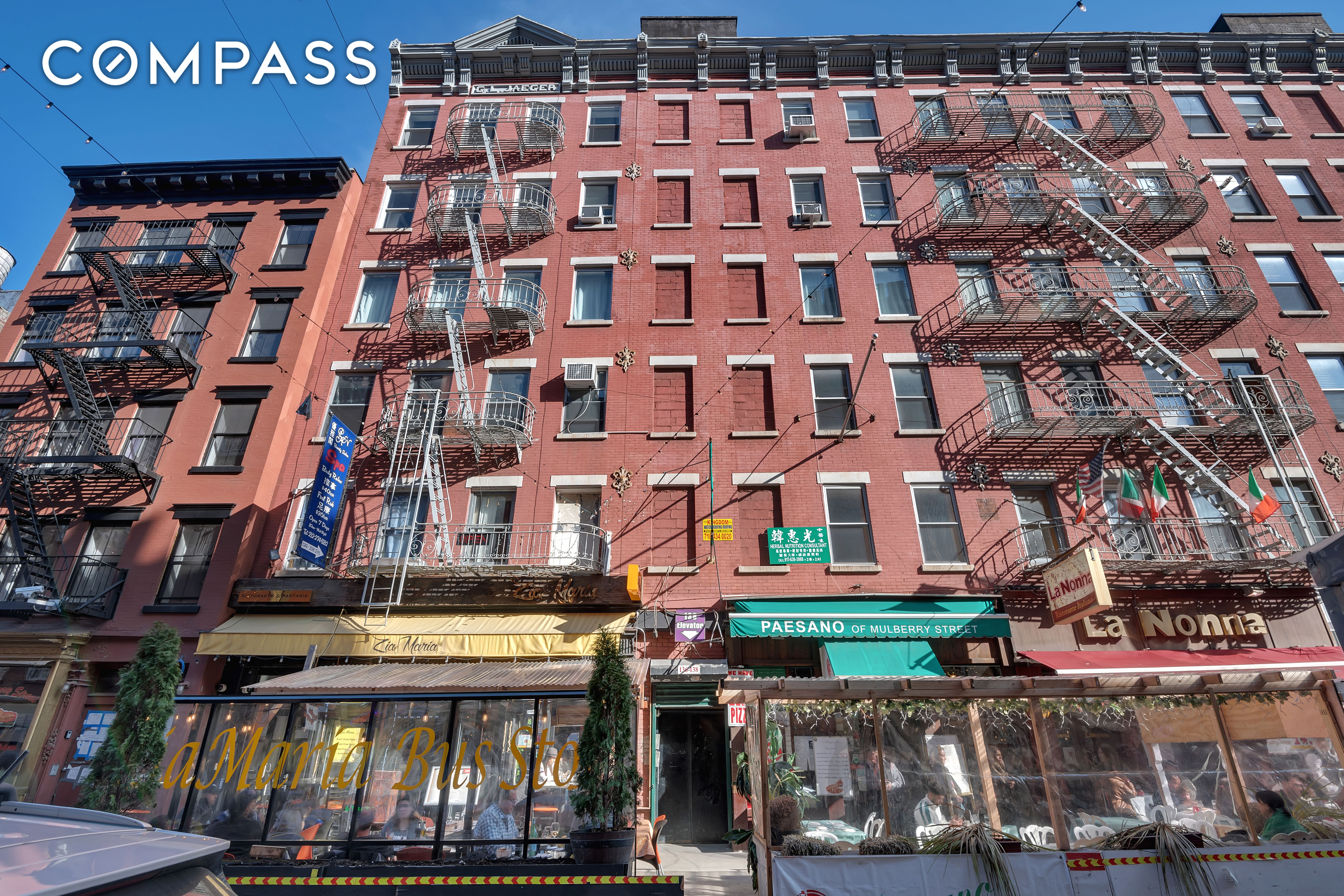 132-138 Mulberry Street Little Italy New York NY 10013