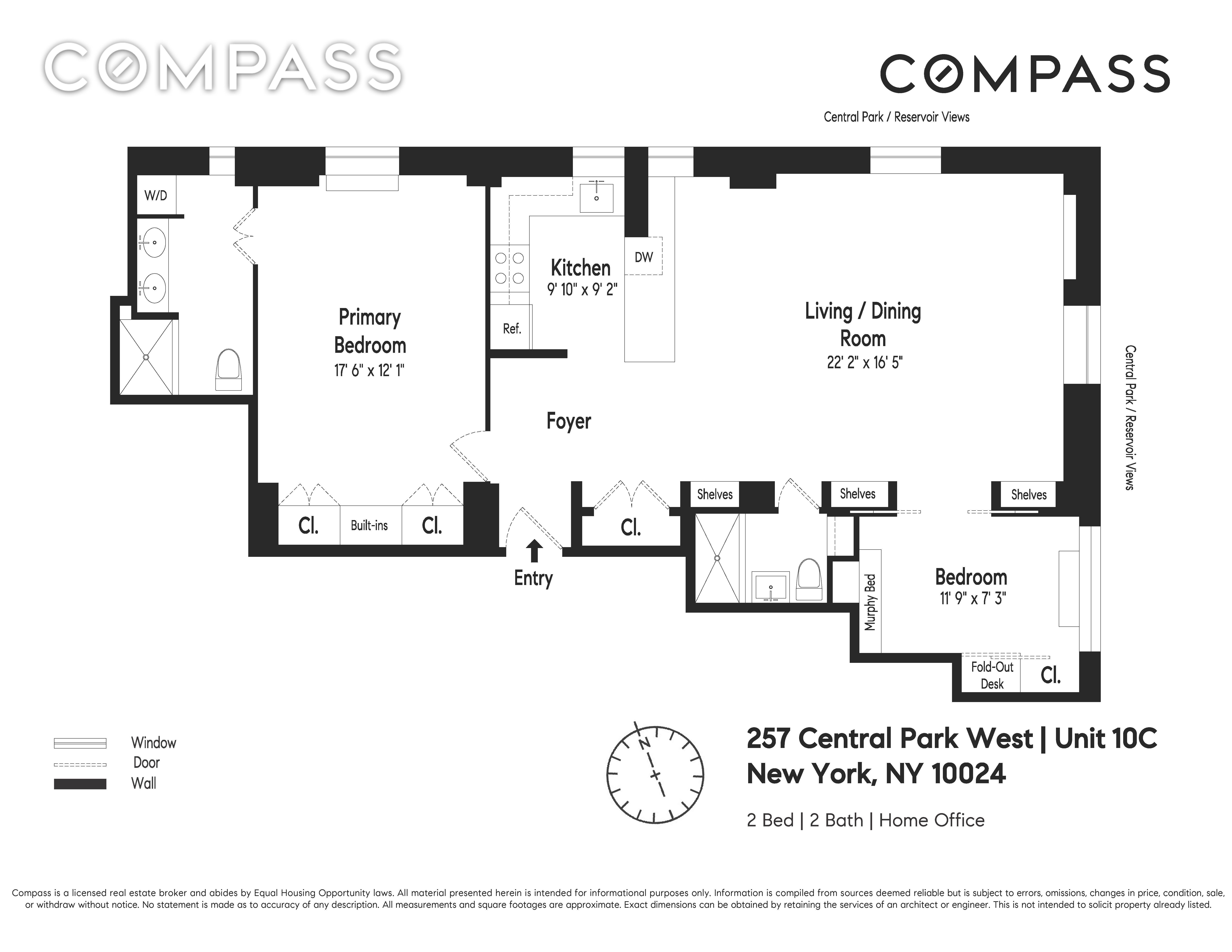 257 Central Park West, #10C