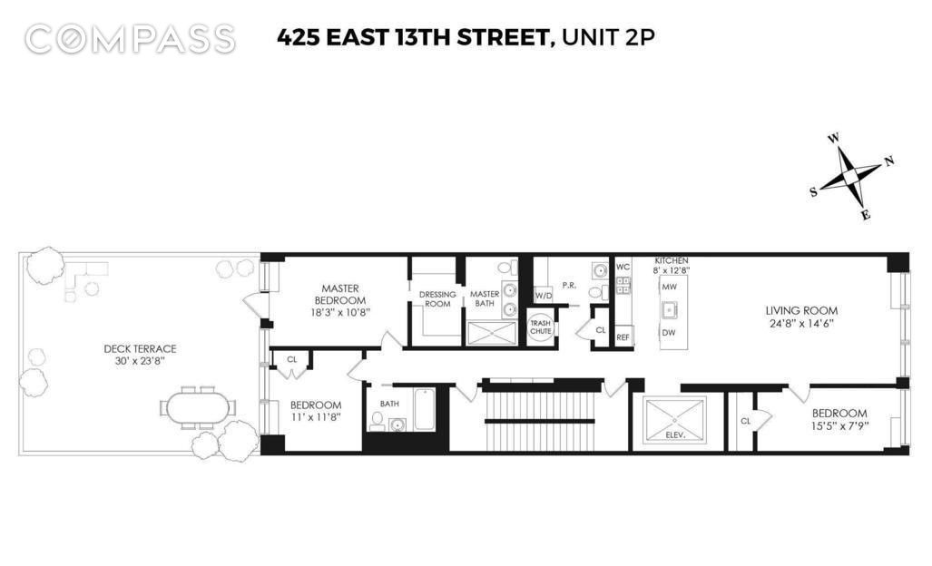 425 East 13th Street 2-P E. Greenwich Village New York NY 10009