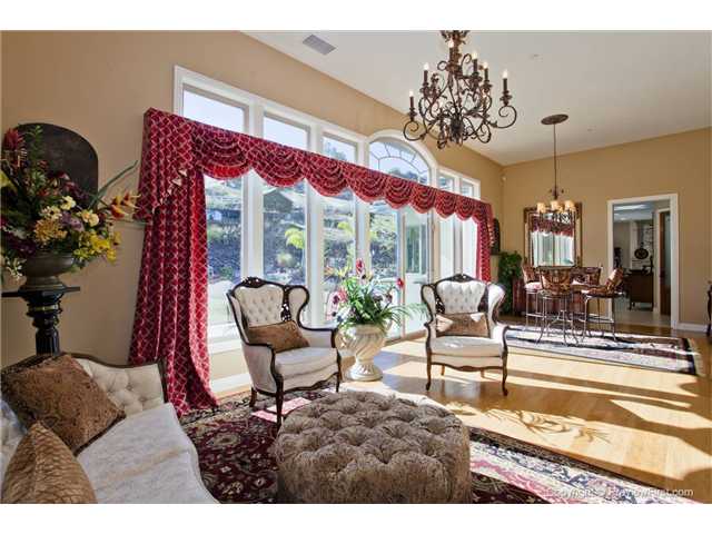 4948 Sleeping Indian Road Fallbrook, CA 92028 - Photo 3 of 25 10 Ft Ceilings, Bamboo Wood Floors, Picture Windows Framing the View