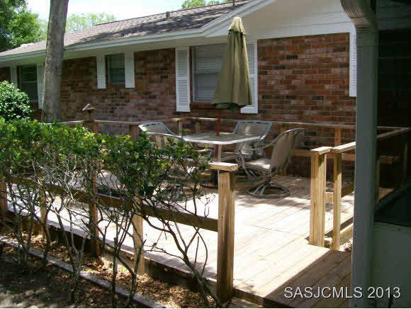 636 Segovia Road St. Augustine, FL 32086 - Photo 16 of 18 Rear Deck
