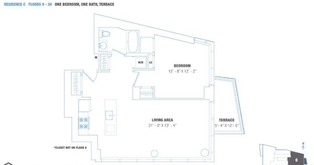 306 West 48th Street, Unit 28C Manhattan, NY 10036 - Photo 6 of 6