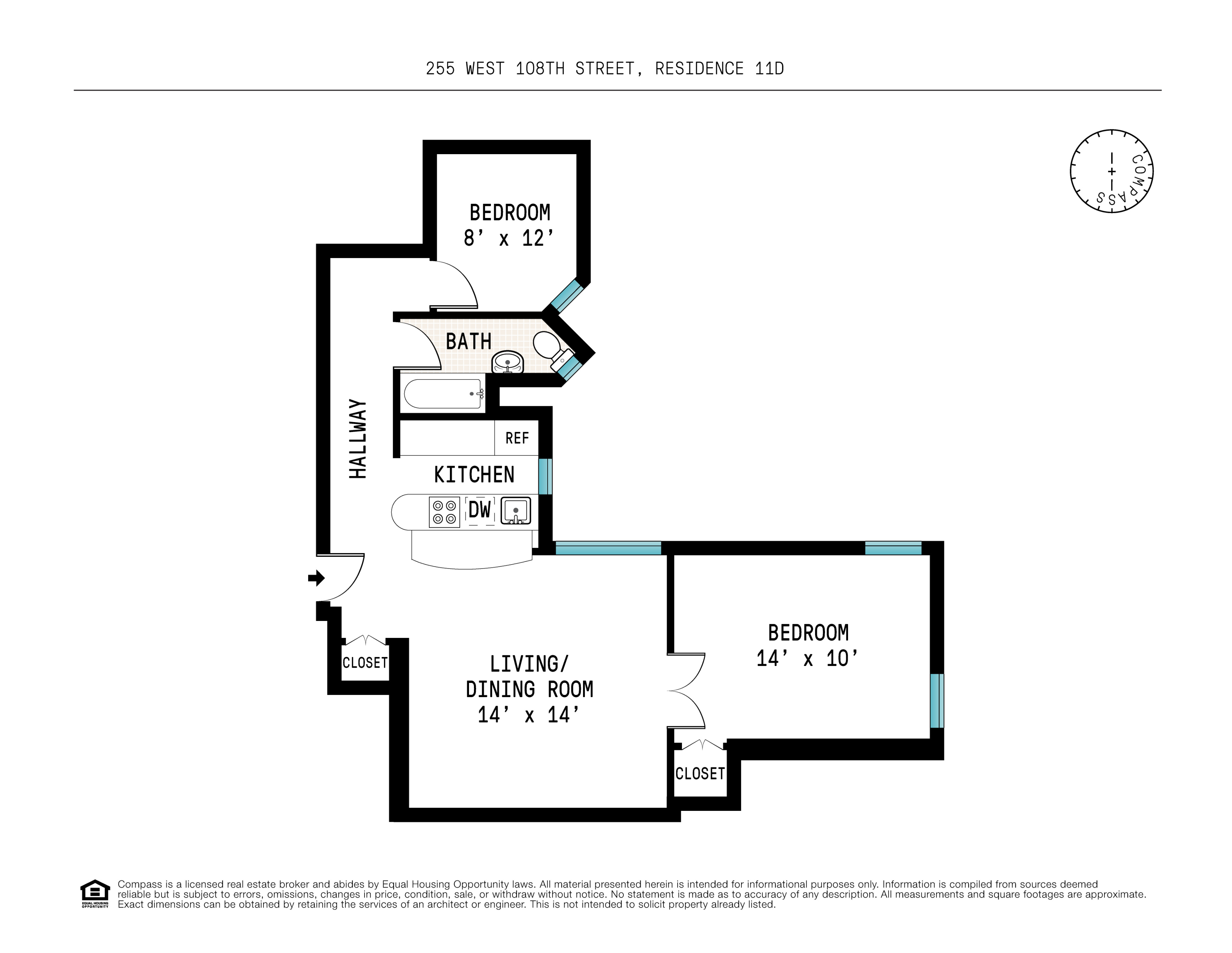 255 West 108th Street, Unit 11D Manhattan, NY 10025 - Photo 6 of 6