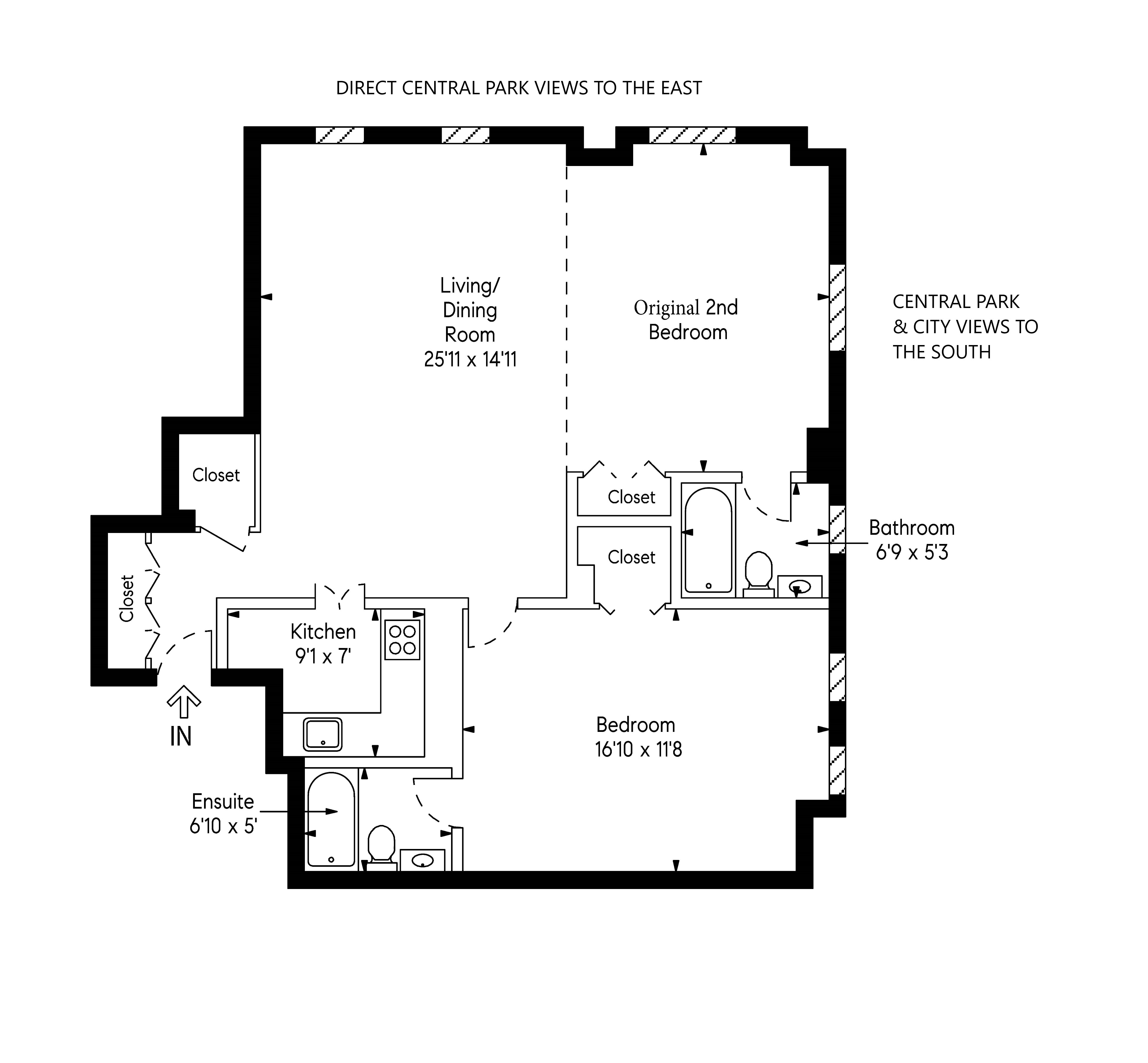 225 Central Park West, Unit 501 Manhattan, NY 10024 - Photo 10 of 10