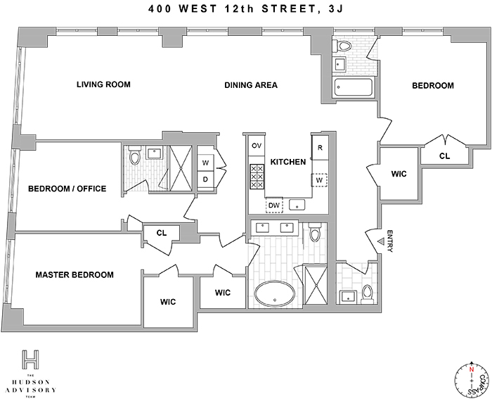 400 West 12th Street, Unit 3J Manhattan, NY 10014 - Photo 12 of 12