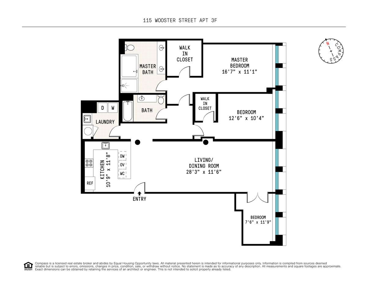 115 Wooster Street, Unit 3F Manhattan, NY 10012 - Photo 7 of 7