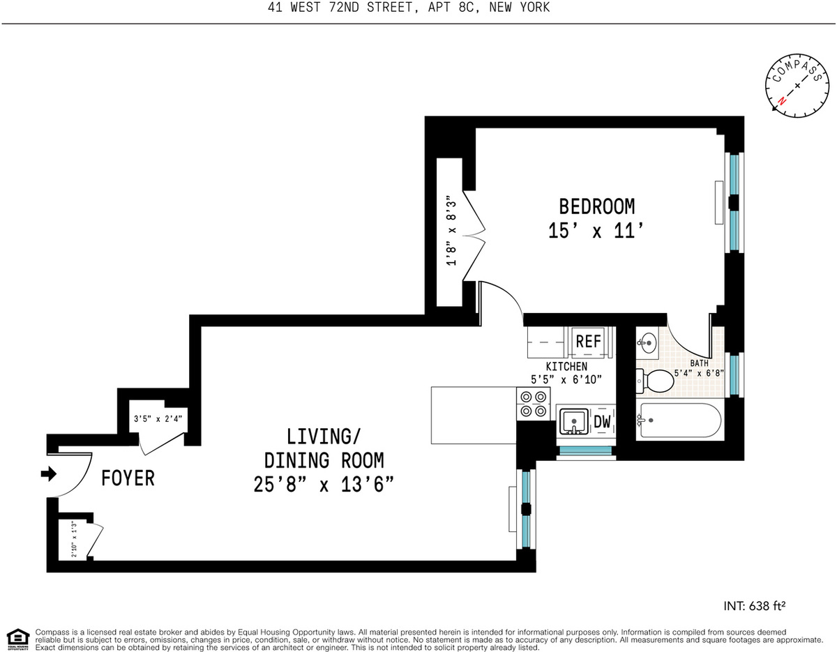 41 West 72nd Street, Unit 8C Manhattan, NY 10023 - Photo 6 of 6