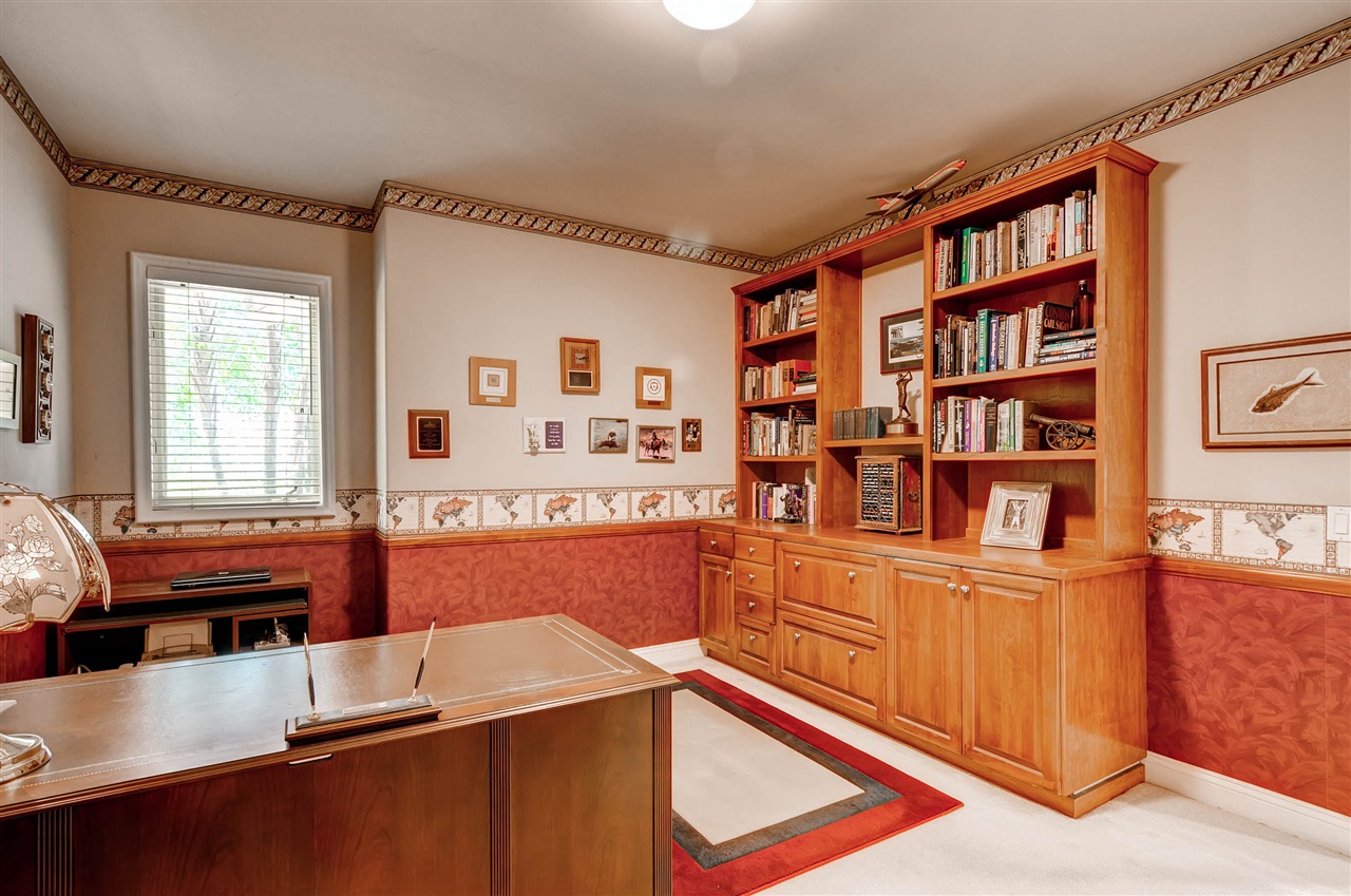 14888 Las Mananas Rancho Santa Fe, CA 92067 - Photo 19 of 25 This is a bedroom being used as an office. It has a closet.