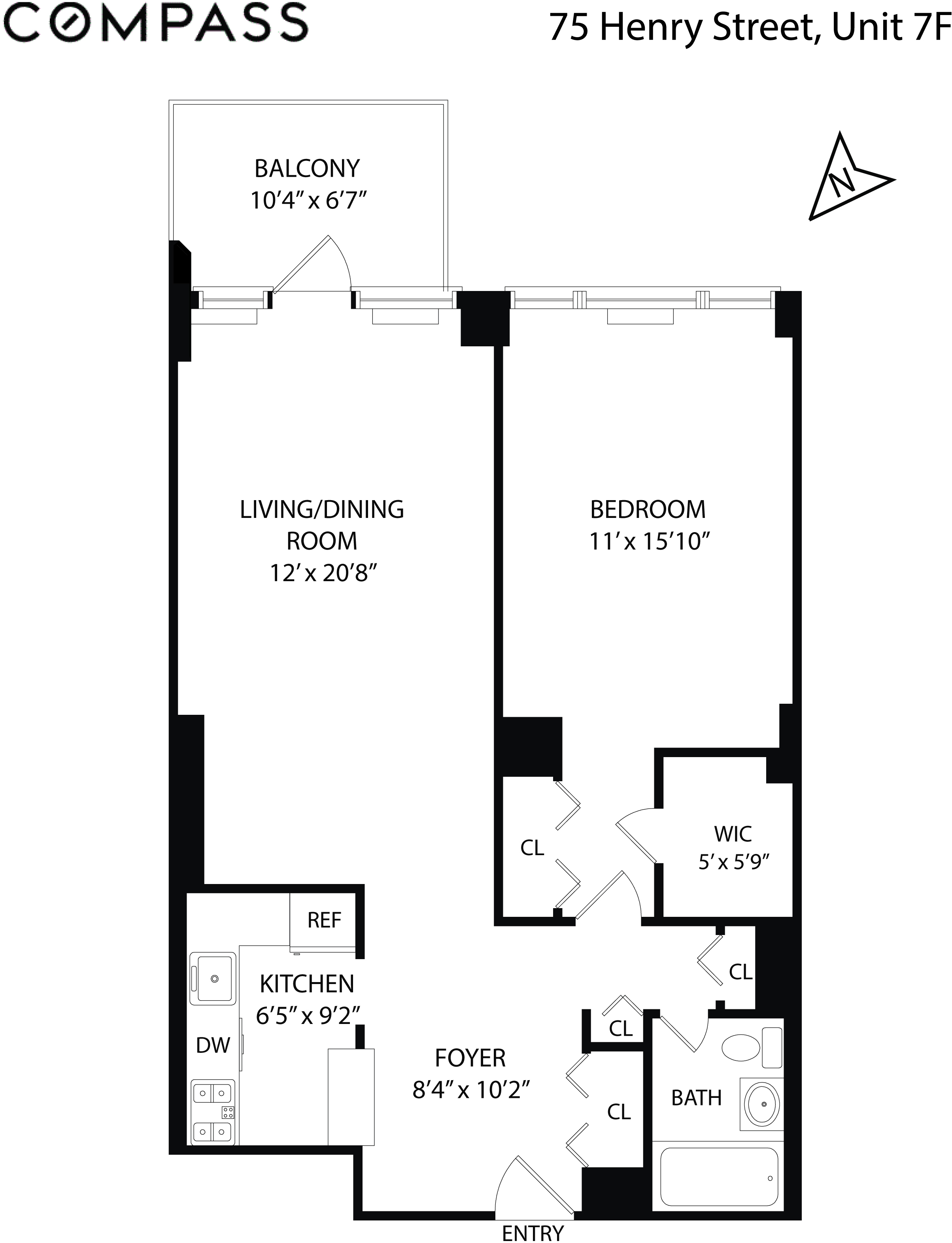 75 Henry Street, Unit 7F Brooklyn, NY 11201 - Photo 8 of 8