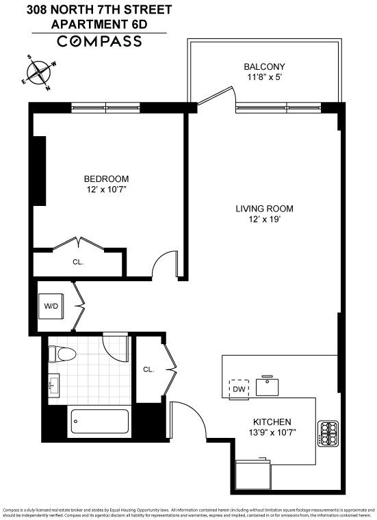 308 North 7th Street, Unit 6D Brooklyn, NY 11211 - Photo 7 of 7