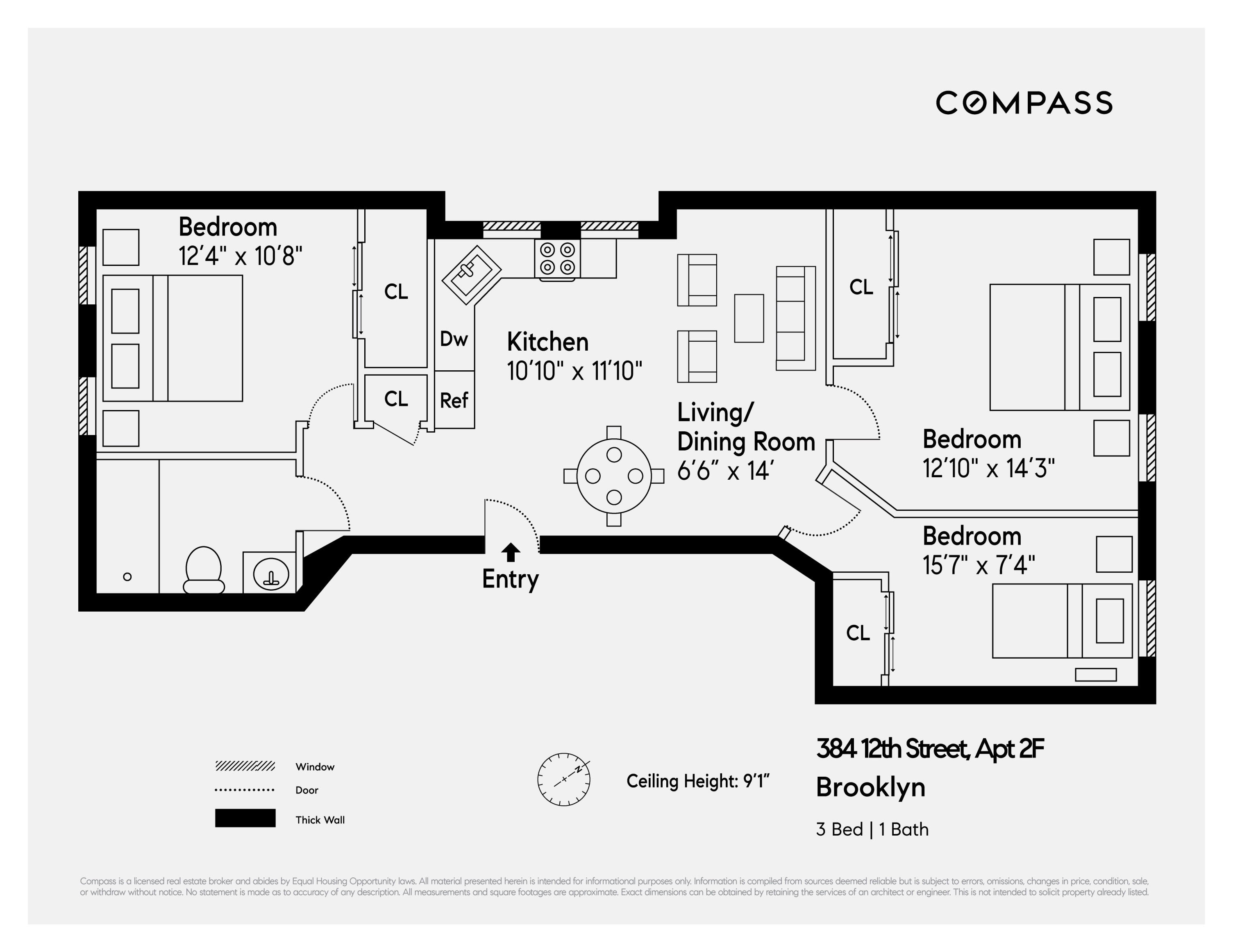 384 12th Street, Unit 2F Brooklyn, NY 11215 - Photo 11 of 11