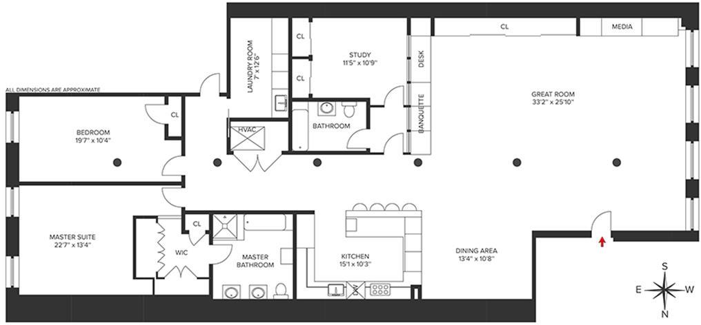 20 Greene Street, Unit 4B Manhattan, NY 10013 - Photo 20 of 20 FloorPlan