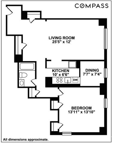 $630,000 | 122 Ashland Place, Unit 10J | Downtown Brooklyn