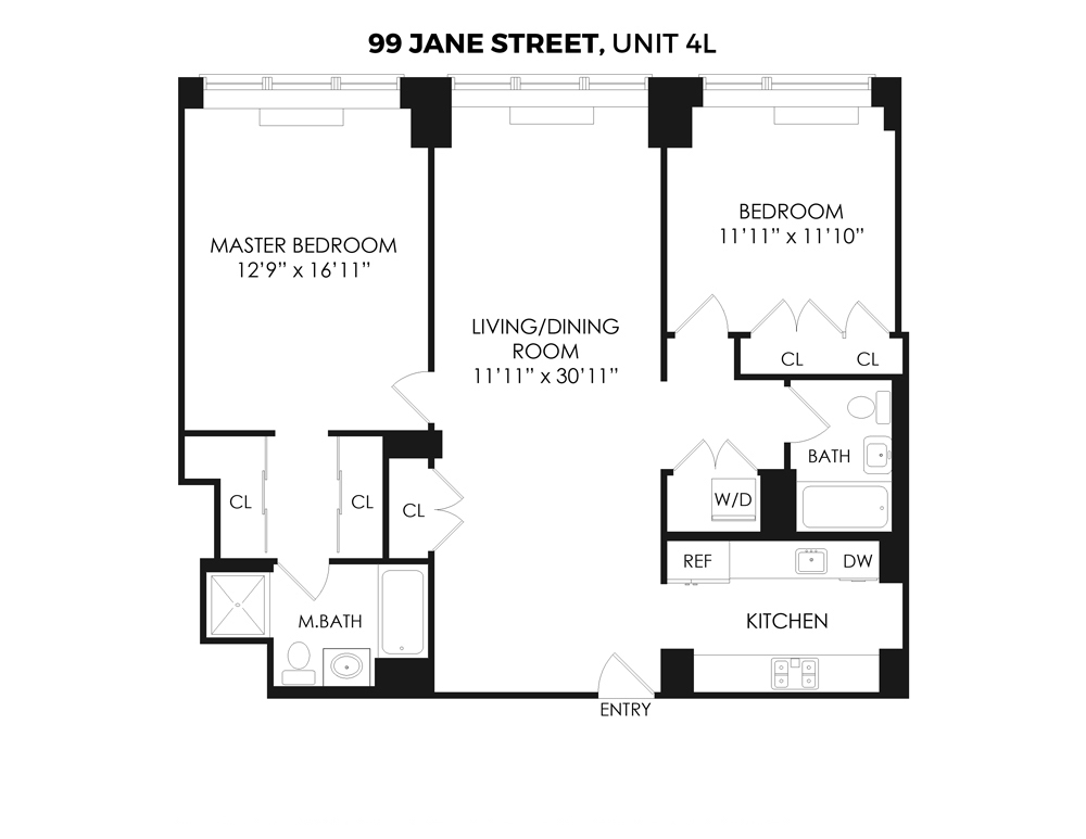 99 Jane Street, Unit 4L Manhattan, NY 10014 - Photo 11 of 11