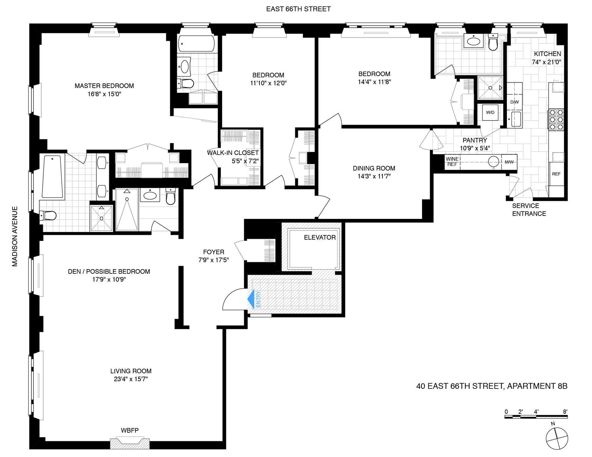 40 East 66th Street, Unit 8B Manhattan, NY 10065 - Photo 28 of 28