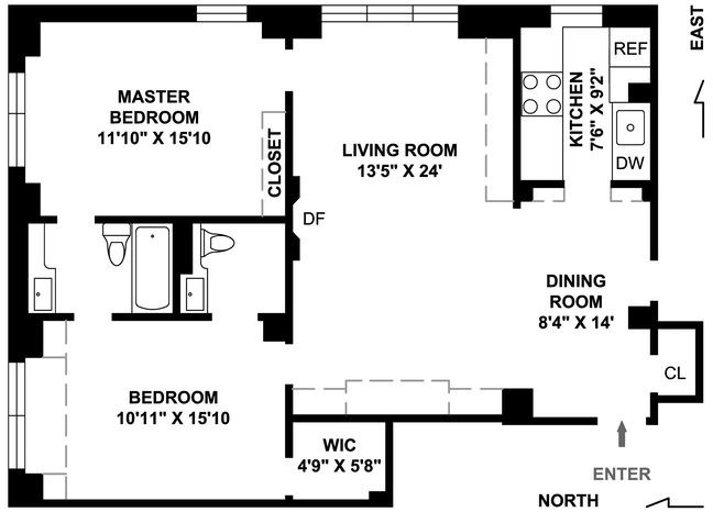 60 Gramercy Park North, Unit 8D Manhattan, NY 10010 - Photo 5 of 5 Gallery Image 5