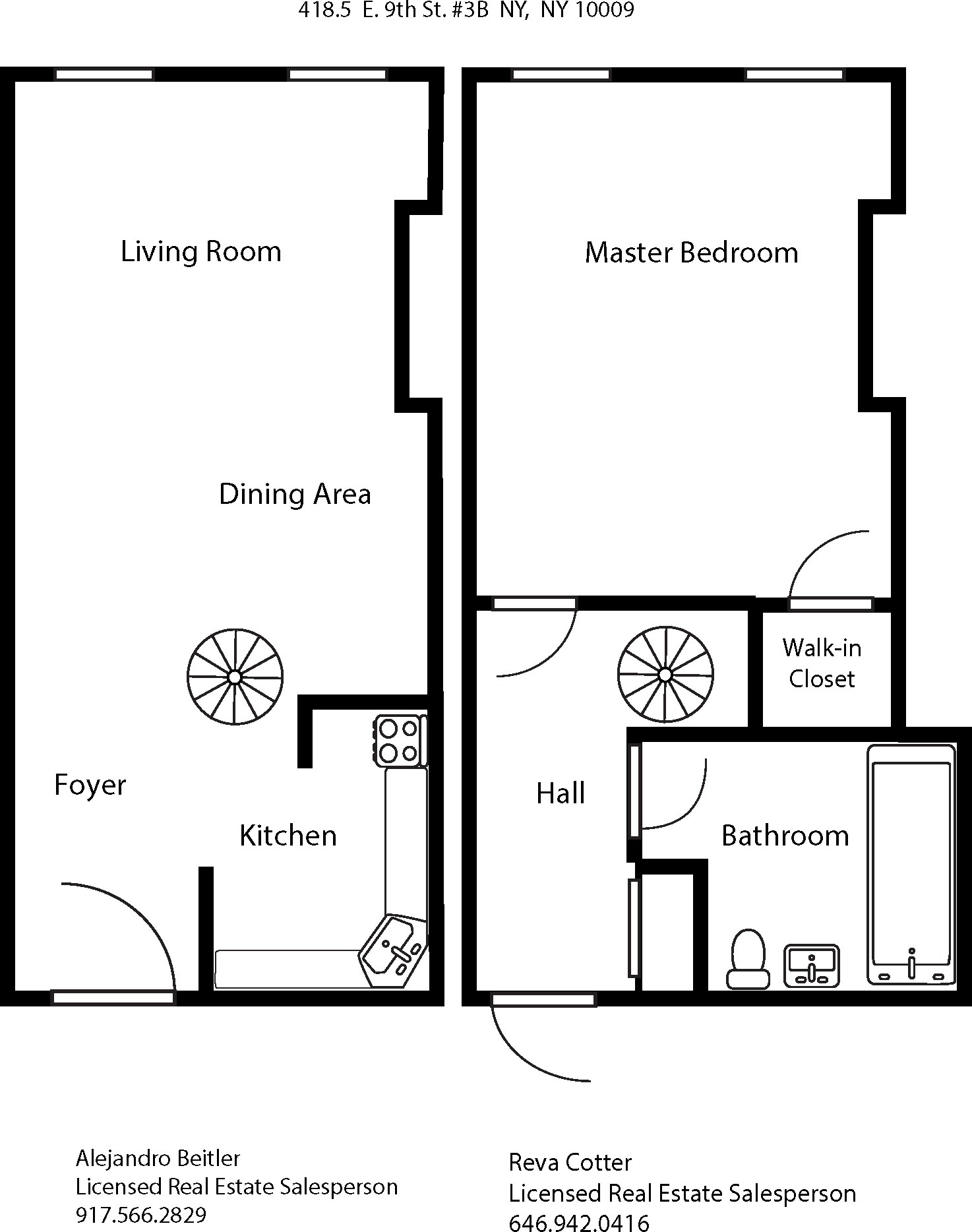 418.5 East 9th Street, Unit 3B Manhattan, NY 10009 - Photo 8 of 8