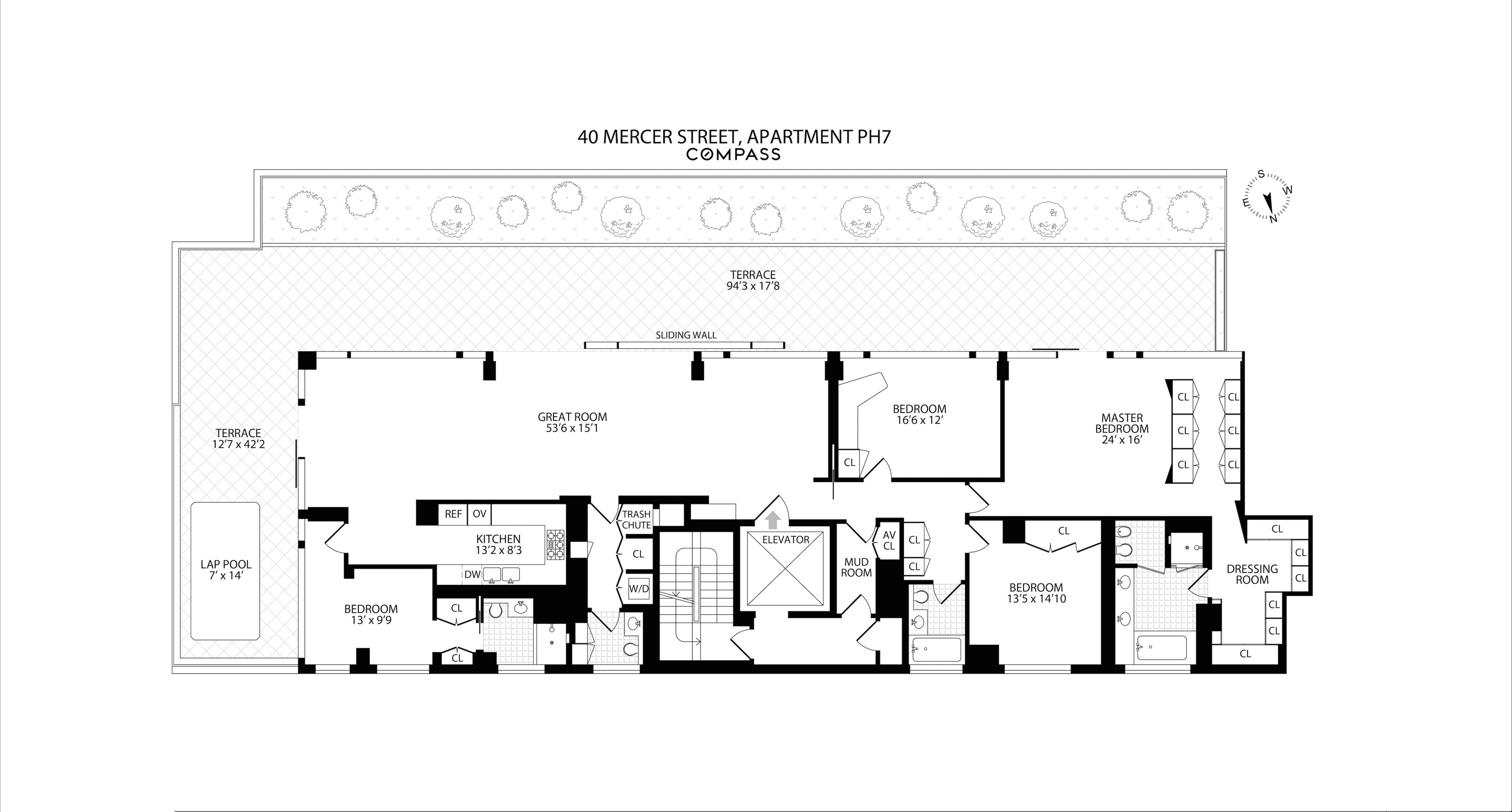 40 Mercer Street, Unit PH7 Manhattan, NY 10013 - Photo 14 of 14