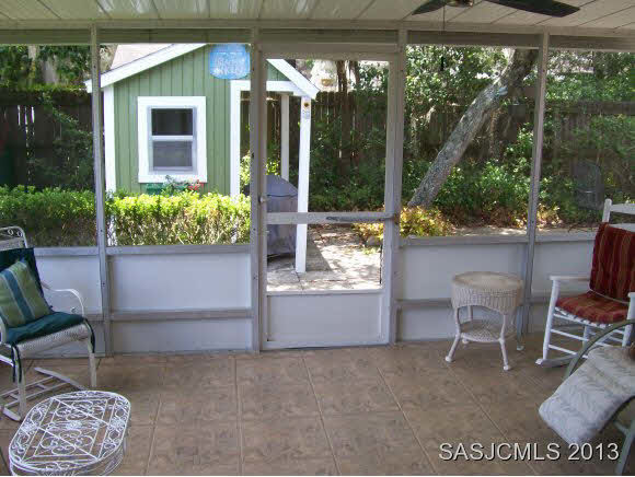 636 Segovia Road St. Augustine, FL 32086 - Photo 7 of 18 Florida Rm w/view of playhouse