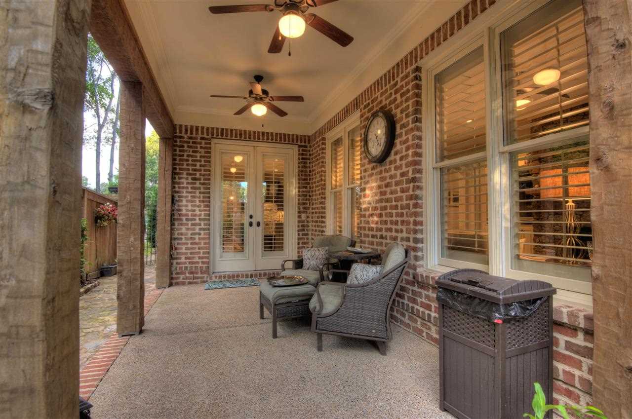 1277 South Dubray Place Collierville, TN 38017 - Photo 19 of 25 Picture Perfect Covered Patio overlooks breath taking landscaping