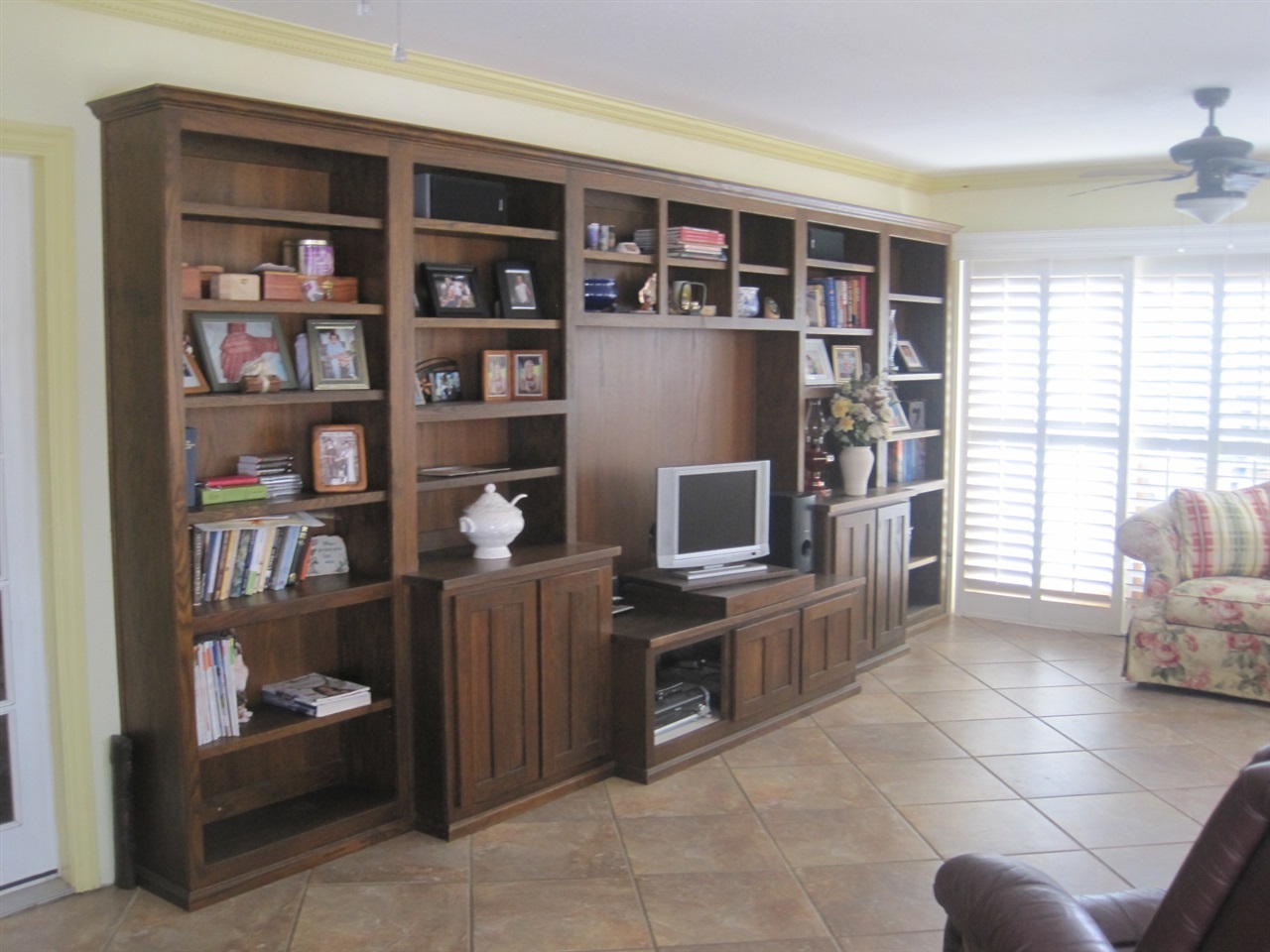 1173 Rees Road Escondido, CA 92026 - Photo 21 of 25 Huge entertainment center in Sun Room, goes with home
