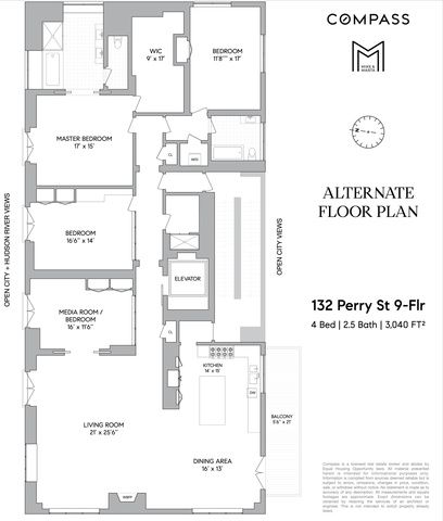 $6,300,000 | 132 Perry Street, Unit 9 | West Village