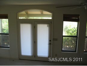5 Radio Road St. Augustine, FL 32084 - Photo 10 of 23 Liv rm exit doors to porch