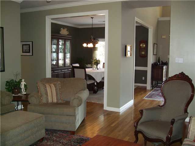 This home is beautifully decorated, flows well and the floors are gorgeous!