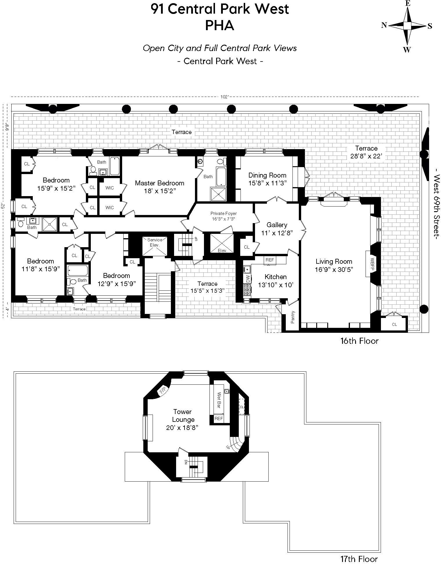 91 Central Park West, Unit PHA Manhattan, NY 10023 - Photo 20 of 21