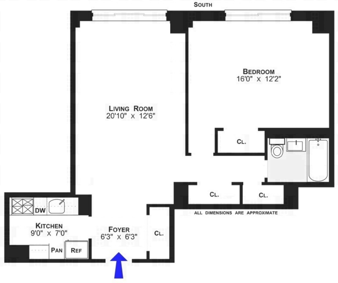 382 Central Park West, Unit 14V Manhattan, NY 10025 - Photo 5 of 5