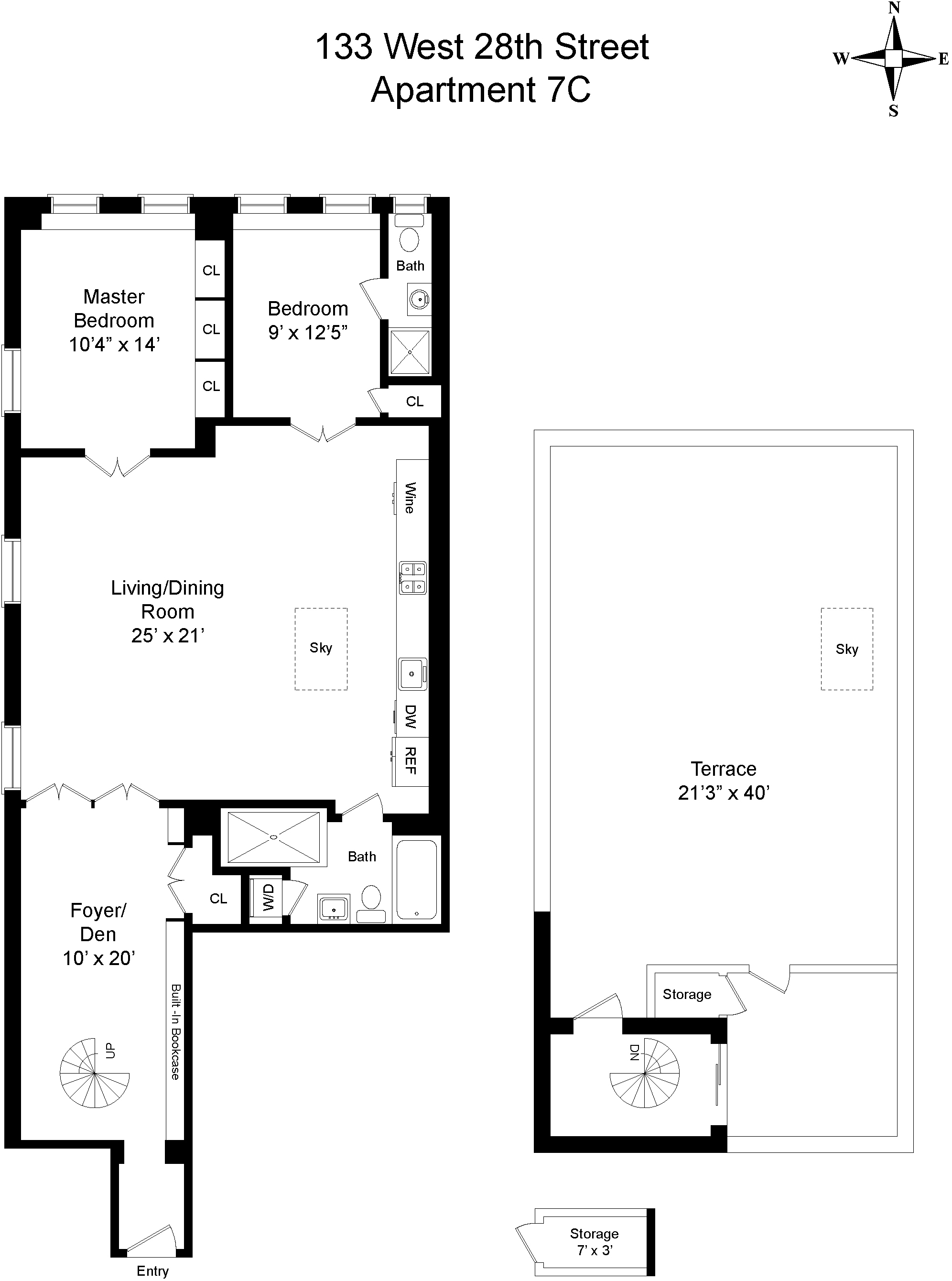 133-131 West 28th Street, Unit 7C Manhattan, NY 10001 - Photo 7 of 7