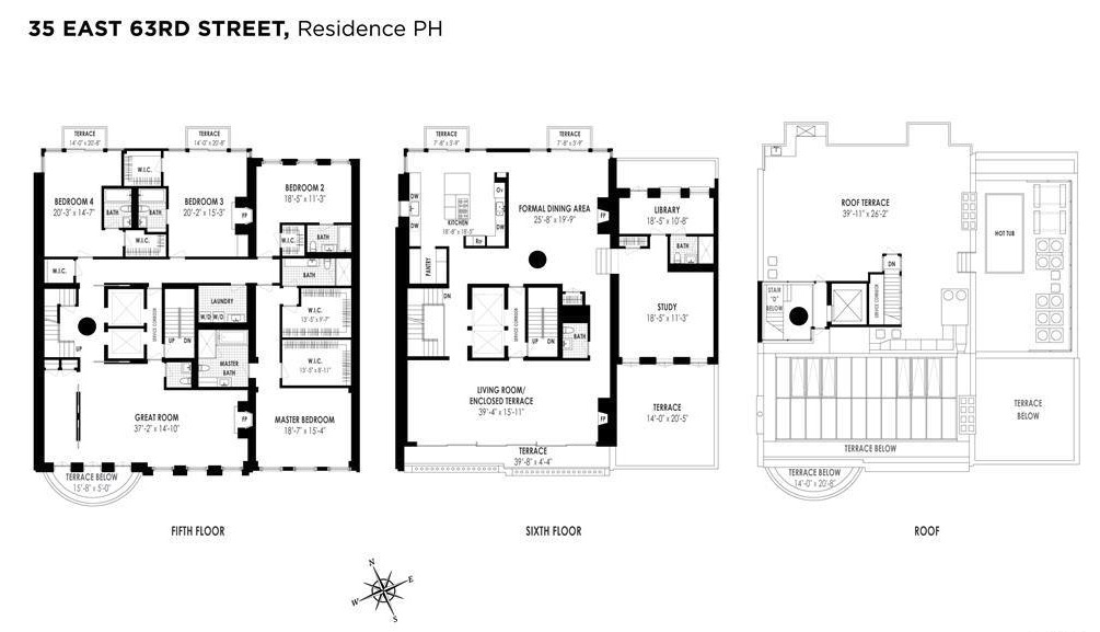 35 East 63rd Street, Unit PH Manhattan, NY 10065 - Photo 12 of 12