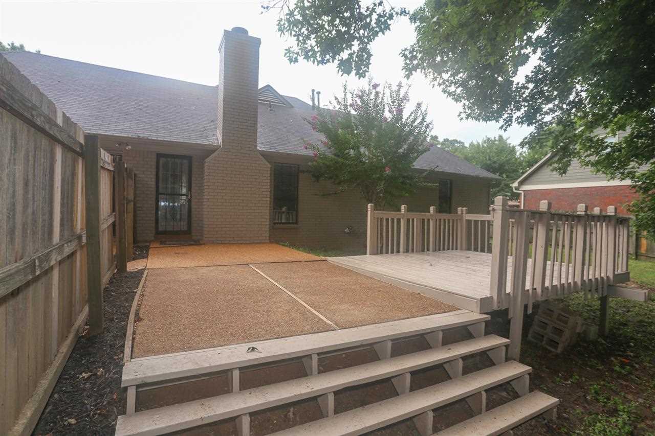 861 Rhett Butler Drive Collierville, TN 38017 - Photo 20 of 25 View of large deck/patio and back of home! Low maintenance exterior! Very well cared for!!!