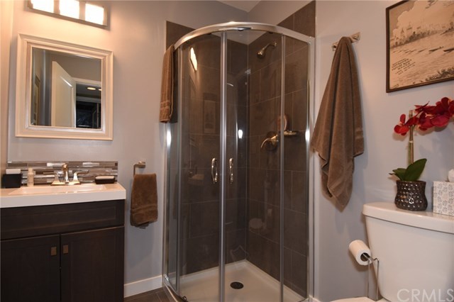 12 Harbor Sight Drive Rolling Hills Estates, CA 90274 - Photo 30 of 56 New Bathroom #3 has pretty European curved shower!