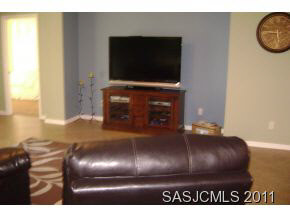 745 El Vergel Lane St. Augustine, FL 32080 - Photo 4 of 21 partial view of living room