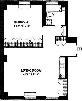 150 West 51st Street, Unit 1101 Manhattan, NY 10019 - Photo 9 of 9