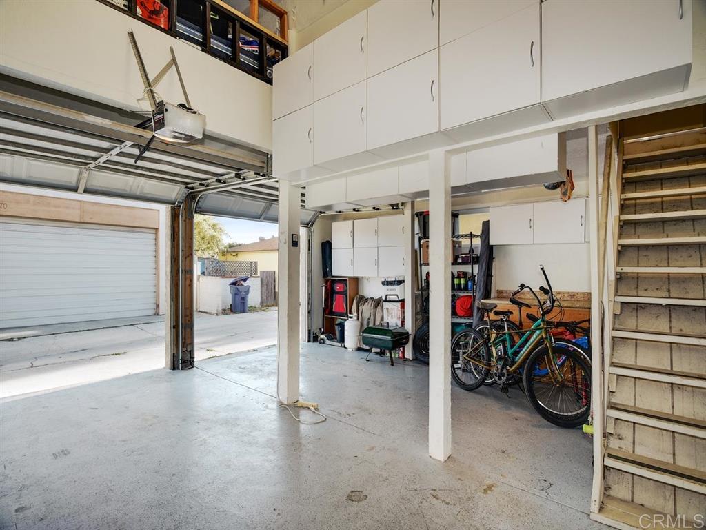 869 Beryl Street San Diego, CA 92109 - Photo 21 of 25 3 car garage, plus office space and storage built above